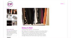 Desktop Screenshot of couturepress.com